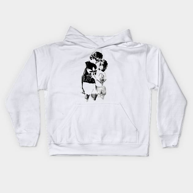 Young Love Kids Hoodie by oliromi